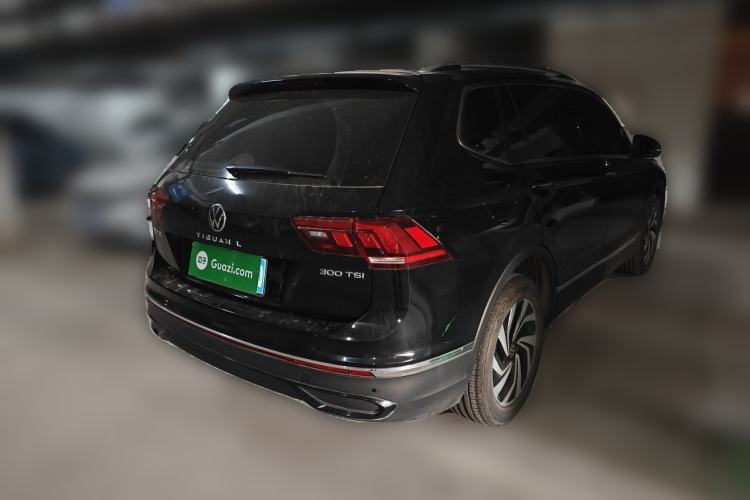 Used Volkswagen Tiguan L 2024 Outstanding Model 300TSI Automatic Two-Wheel Drive Longteng Edition Rear Right 45 Deg