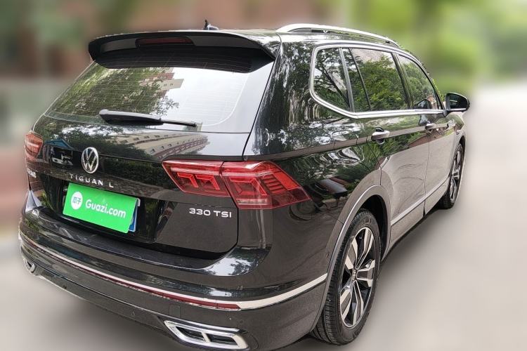 Used Volkswagen Tiguan L 2024 330TSI Automatic Two-Wheel Drive R-Line Enhanced Edition Rear Right 45 Deg