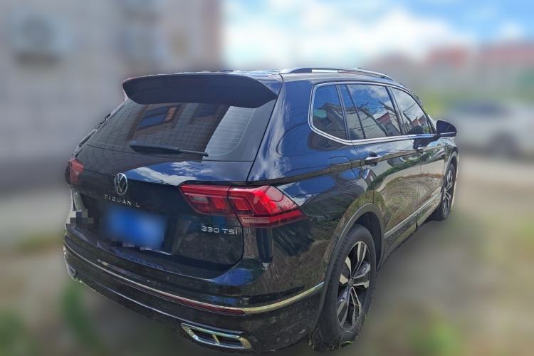 Used Volkswagen Tiguan L 2024 Outstanding Model 330TSI Automatic Two-Wheel Drive R-Line Dragon Glory Edition Rear Right 45 Deg