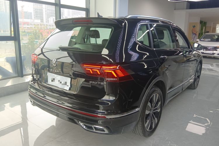 Used Volkswagen Tiguan L 2024 330TSI Automatic Two-Wheel Drive R-Line Enhanced Edition Rear Right 45 Deg