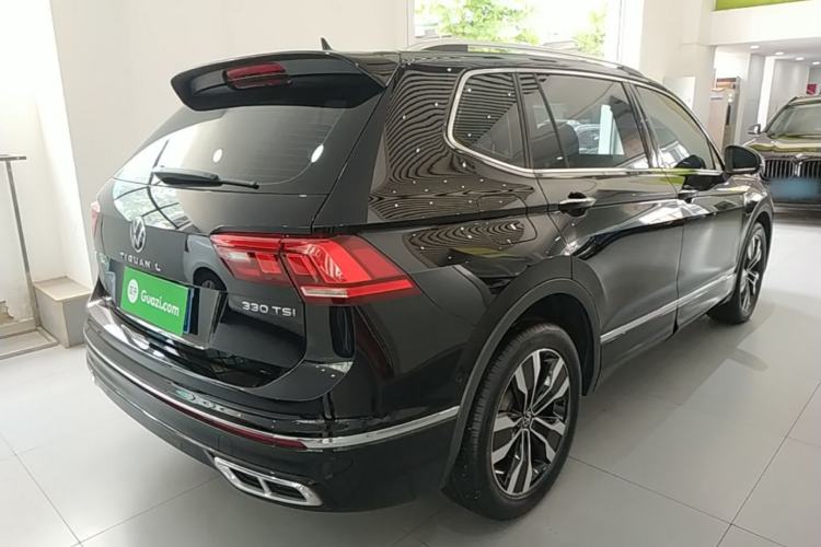 Used Volkswagen Tiguan L 2024 Outstanding Model 330TSI Automatic Two-Wheel Drive R-Line Dragon Glory Edition Rear Right 45 Deg