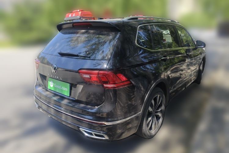 Used Volkswagen Tiguan L 2024 Outstanding Model 330TSI Automatic Two-Wheel Drive R-Line Dragon Glory Edition Rear Right 45 Deg