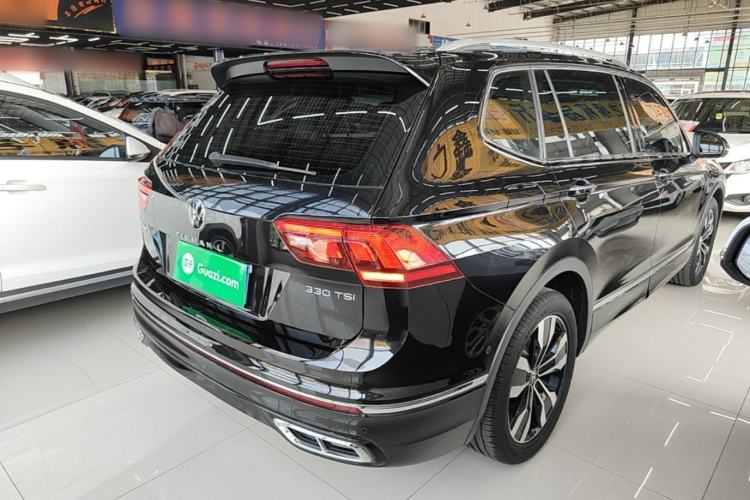 Used Volkswagen Tiguan L 2024 Outstanding Model 330TSI Automatic Two-Wheel Drive R-Line Dragon Glory Edition Rear Right 45 Deg