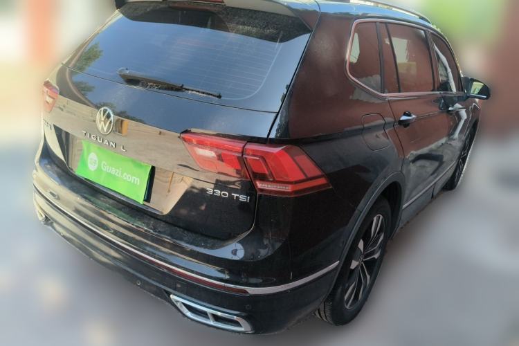 Used Volkswagen Tiguan L 2024 Outstanding Model 330TSI Automatic Two-Wheel Drive R-Line Dragon Glory Edition Rear Right 45 Deg