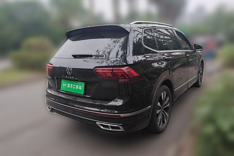 Used Volkswagen Tiguan L 2024 330TSI Automatic Two-Wheel Drive R-Line Enhanced Edition Rear Right 45 Deg