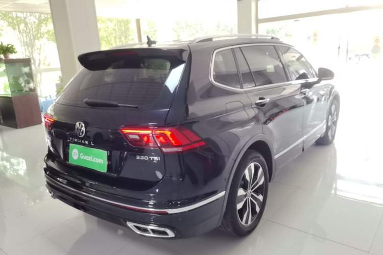 Used Volkswagen Tiguan L 2024 330TSI Automatic Two-Wheel Drive R-Line Enhanced Edition Rear Right 45 Deg