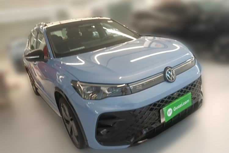 Used Volkswagen Tiguan L 2024 PRO 380TSI Four-Wheel Drive R-Line Prestige Edition Front Right 45 Deg