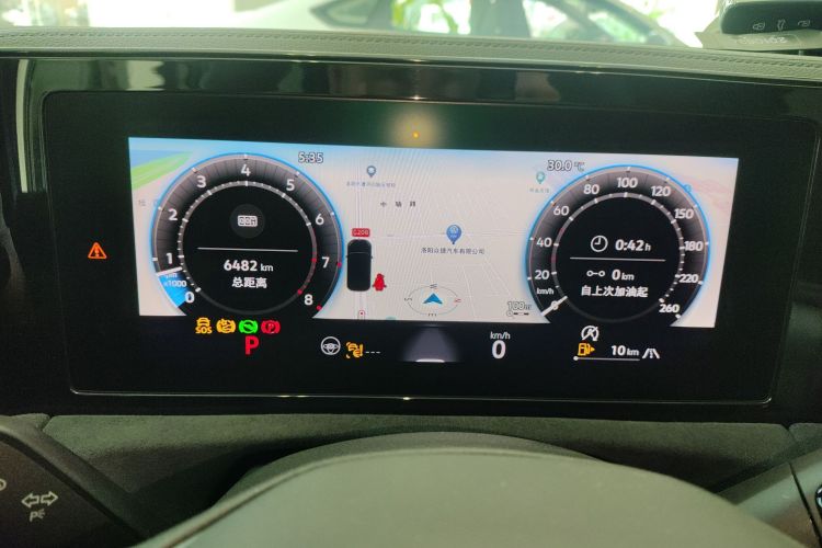 Used Volkswagen Tiguan L 2024 PRO 380TSI Four-Wheel Drive R-Line Prestige Edition Instrument Cluster