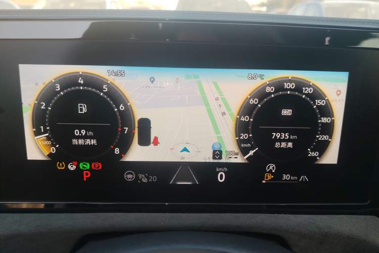 Used Volkswagen Tiguan L 2024 PRO 380TSI Four-Wheel Drive R-Line Prestige Edition Instrument Cluster