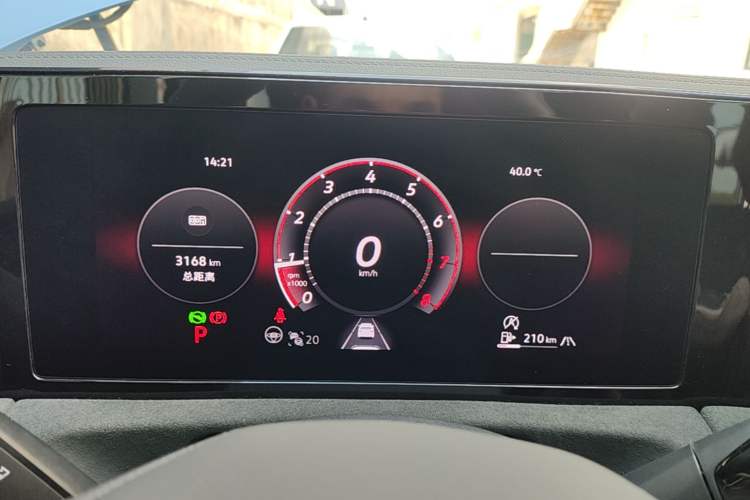 Used Volkswagen Tiguan L 2024 PRO 380TSI Four-Wheel Drive R-Line Prestige Edition Instrument Cluster