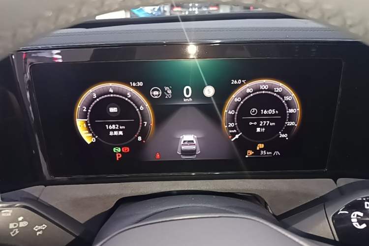 Used Volkswagen Tiguan L 2024 PRO 380TSI Four-Wheel Drive R-Line Prestige Edition Instrument Cluster