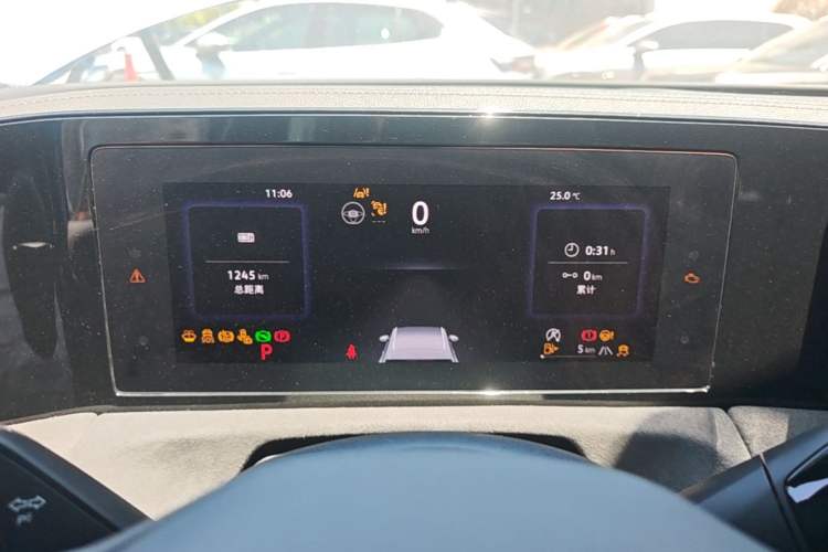 Used Volkswagen Tiguan L 2024 PRO 380TSI Four-Wheel Drive R-Line Prestige Edition Instrument Cluster