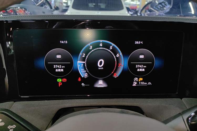 Used Volkswagen Tiguan L 2024 PRO 380TSI Four-Wheel Drive R-Line Prestige Edition Instrument Cluster