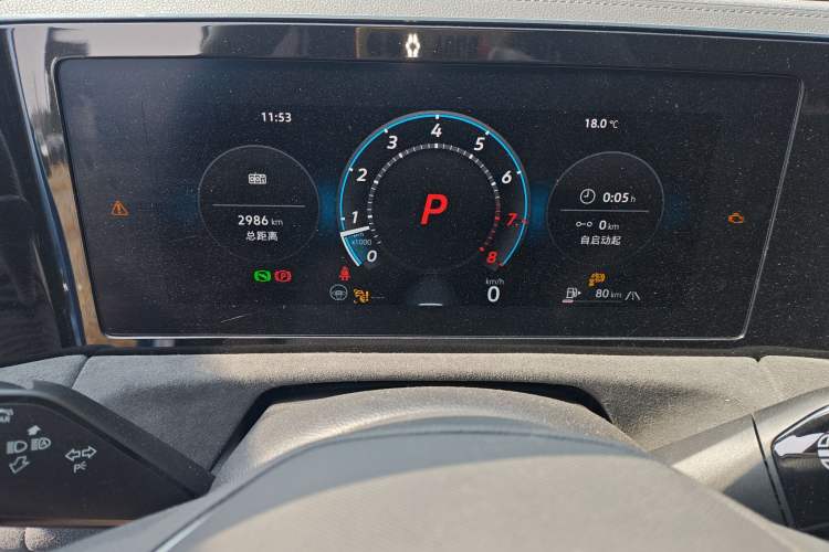 Used Volkswagen Tiguan L 2024 PRO 380TSI Four-Wheel Drive R-Line Prestige Edition Instrument Cluster