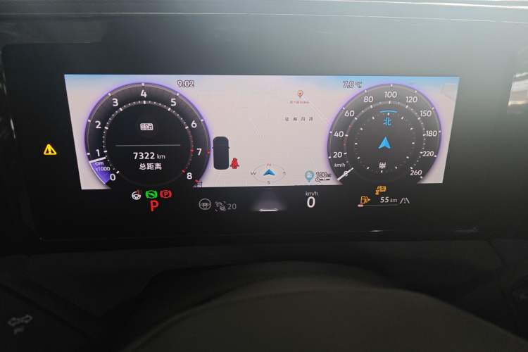 Used Volkswagen Tiguan L 2024 PRO 380TSI Four-Wheel Drive R-Line Prestige Edition Instrument Cluster