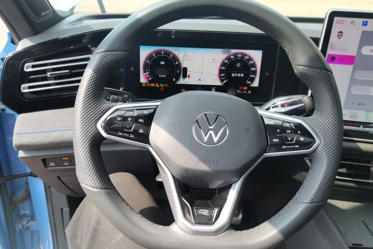 Used Volkswagen Tiguan L 2024 PRO 380TSI Four-Wheel Drive R-Line Prestige Edition Steering Wheel