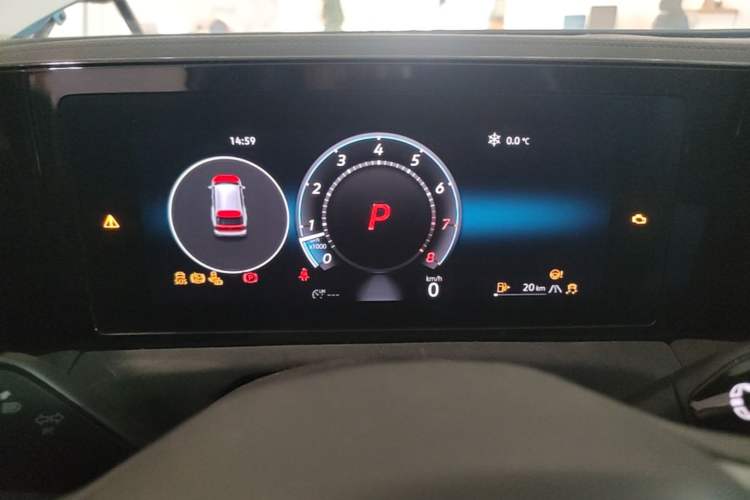 Used Volkswagen Tiguan L 2024 PRO 380TSI Four-Wheel Drive R-Line Prestige Edition Instrument Cluster