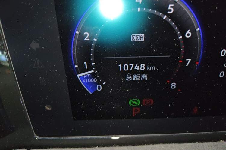 Used Volkswagen Tiguan L 2024 PRO 380TSI Four-Wheel Drive R-Line Prestige Edition Odometer Close Up