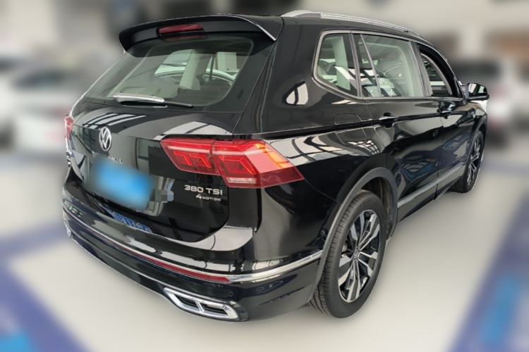 Used Volkswagen Tiguan L 2024 330TSI Automatic Two-Wheel Drive R-Line Enhanced Edition Rear Right 45 Deg
