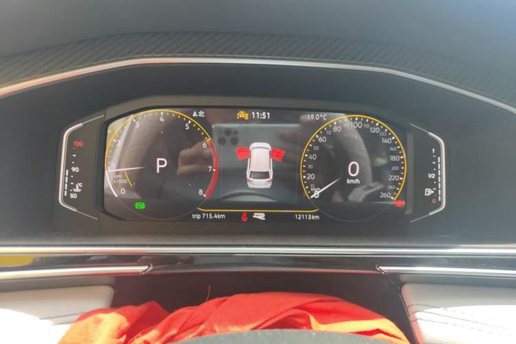 Used Volkswagen Tiguan L 2024 330TSI Automatic Two-Wheel Drive R-Line Enhanced Edition Instrument Cluster