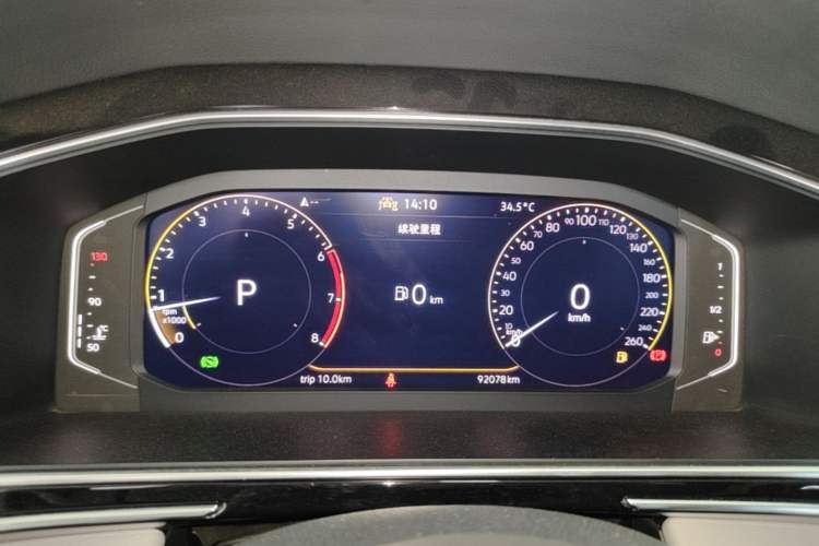 Used Volkswagen Tiguan L 2024 Outstanding Model 300TSI Automatic Two-Wheel Drive Longteng Edition Instrument Cluster