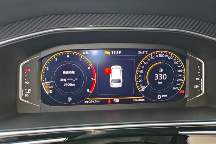Used Volkswagen Tiguan L 2024 Outstanding Model 330TSI Automatic Two-Wheel Drive R-Line Dragon Glory Edition Instrument Cluster