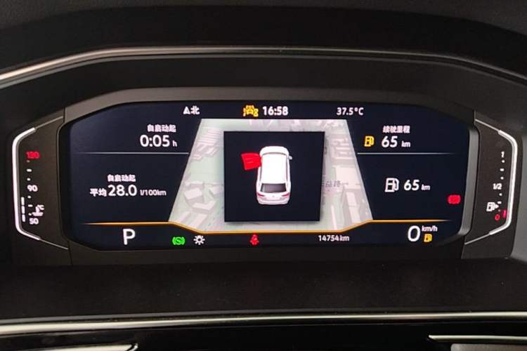 Used Volkswagen Tiguan L 2024 Outstanding Model 300TSI Automatic Two-Wheel Drive Longteng Edition Instrument Cluster