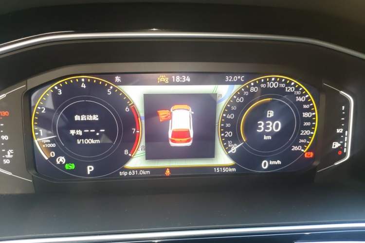 Used Volkswagen Tiguan L 2024 300TSI Automatic Two-Wheel Drive Smart Edition Instrument Cluster