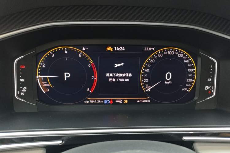 Used Volkswagen Tiguan L 2024 330TSI Automatic Two-Wheel Drive R-Line Enhanced Edition Instrument Cluster