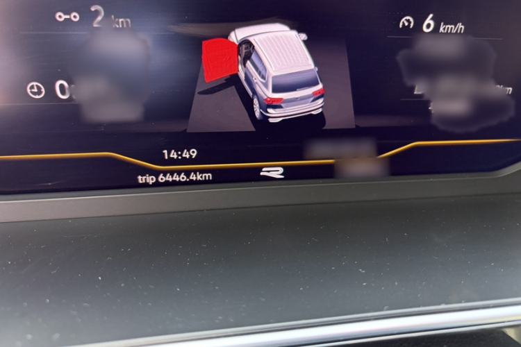 Used Volkswagen Tiguan L 2024 Outstanding Model 330TSI Automatic Two-Wheel Drive R-Line Dragon Glory Edition Instrument Cluster