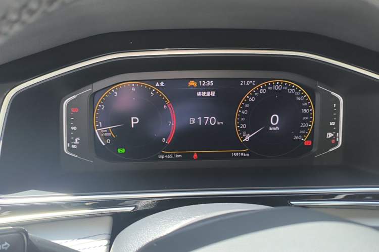 Used Volkswagen Tiguan L 2024 Outstanding Model 300TSI Automatic Two-Wheel Drive Longteng Edition Instrument Cluster