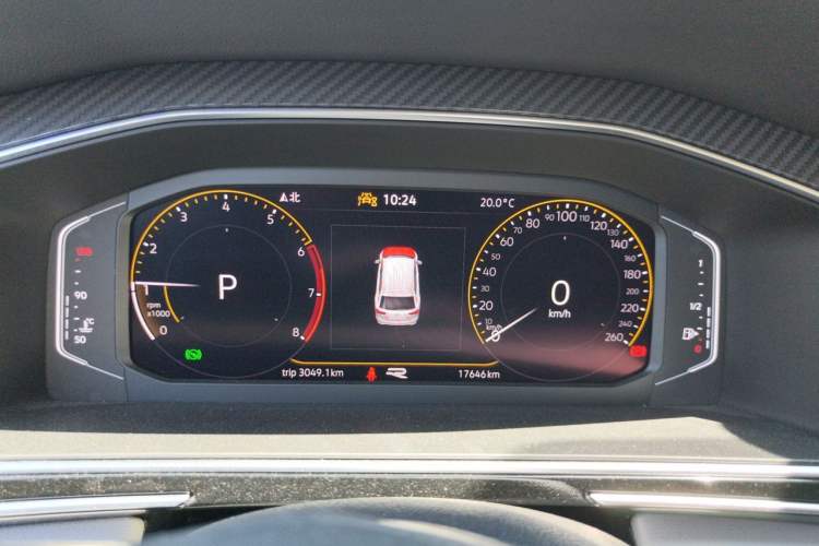 Used Volkswagen Tiguan L 2024 330TSI Automatic Two-Wheel Drive R-Line Enhanced Edition Instrument Cluster