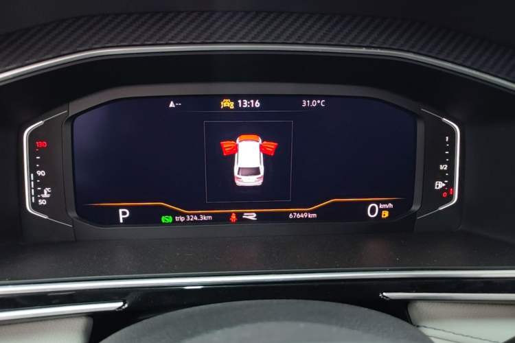 Used Volkswagen Tiguan L 2024 330TSI Automatic Two-Wheel Drive R-Line Enhanced Edition Instrument Cluster