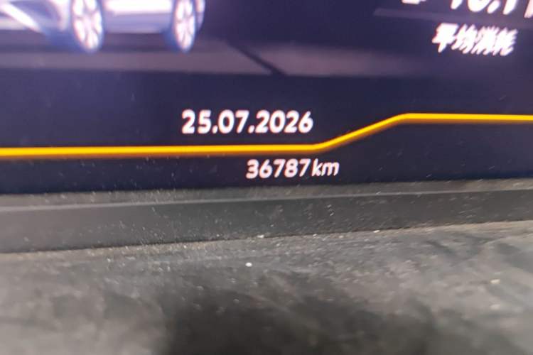 Used Volkswagen Tiguan L 2024 300TSI Automatic Two-Wheel Drive Smart Edition Odometer Close Up