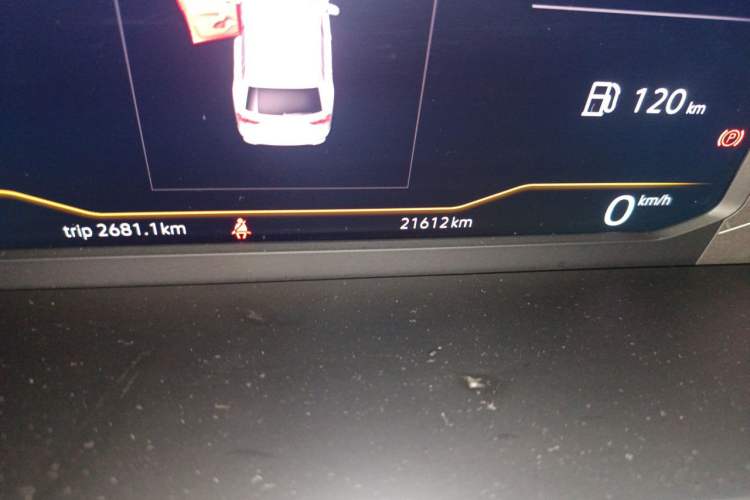 Used Volkswagen Tiguan L 2024 300TSI Automatic Two-Wheel Drive Smart Edition Odometer Close Up