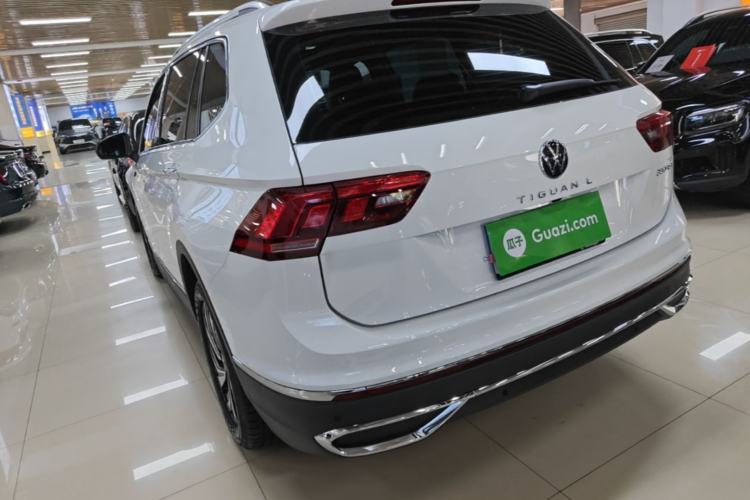 Used Volkswagen Tiguan L 2024 Outstanding Model 300TSI Automatic Two-Wheel Drive Longteng Edition Rear Left 45 Deg