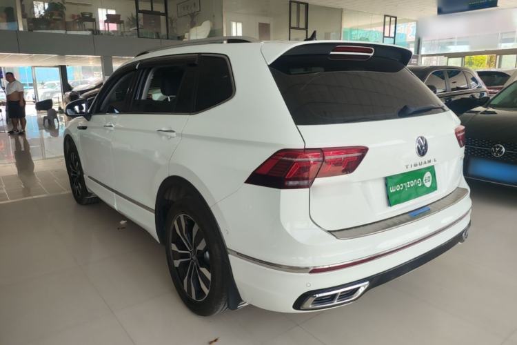 Used Volkswagen Tiguan L 2024 330TSI Automatic Two-Wheel Drive R-Line Enhanced Edition Rear Left 45 Deg