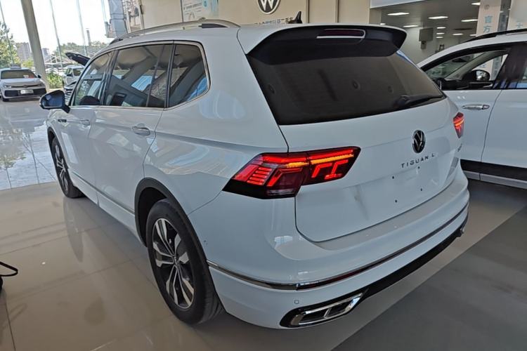 Used Volkswagen Tiguan L 2024 330TSI Automatic Two-Wheel Drive R-Line Enhanced Edition Rear Left 45 Deg