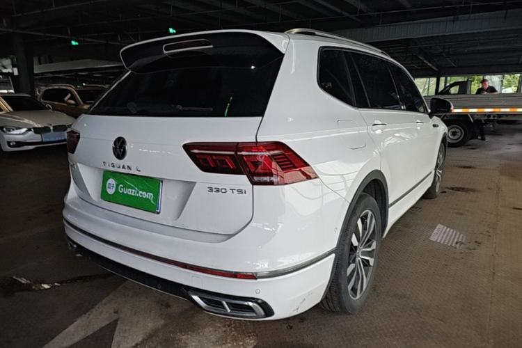 Used Volkswagen Tiguan L 2024 330TSI Automatic Two-Wheel Drive R-Line Enhanced Edition Rear Right 45 Deg
