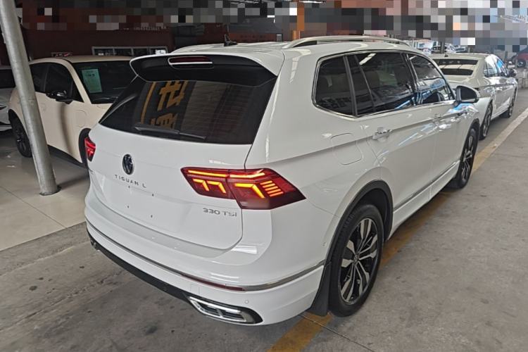 Used Volkswagen Tiguan L 2024 330TSI Automatic Two-Wheel Drive R-Line Enhanced Edition Rear Right 45 Deg