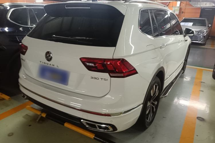 Used Volkswagen Tiguan L 2024 Outstanding Model 330TSI Automatic Two-Wheel Drive R-Line Dragon Glory Edition Rear Right 45 Deg