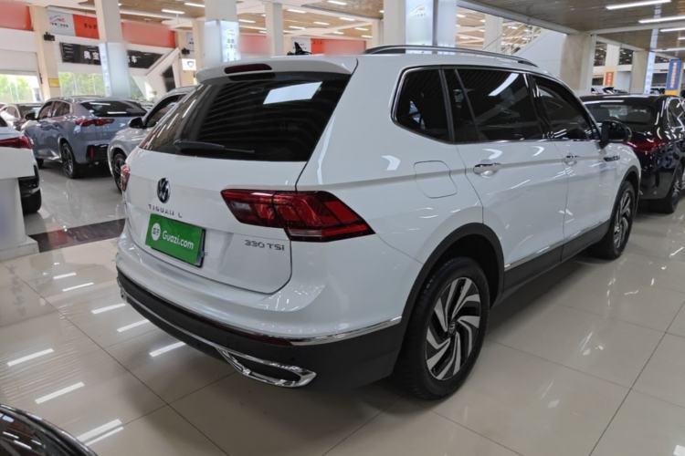 Used Volkswagen Tiguan L 2024 Outstanding Model 300TSI Automatic Two-Wheel Drive Longteng Edition Rear Right 45 Deg