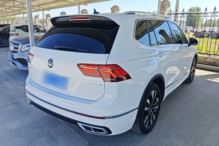Used Volkswagen Tiguan L 2024 330TSI Automatic Two-Wheel Drive R-Line Enhanced Edition Rear Right 45 Deg