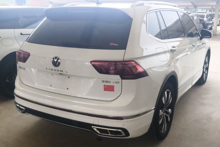 Used Volkswagen Tiguan L 2024 330TSI Automatic Two-Wheel Drive R-Line Enhanced Edition Rear Right 45 Deg