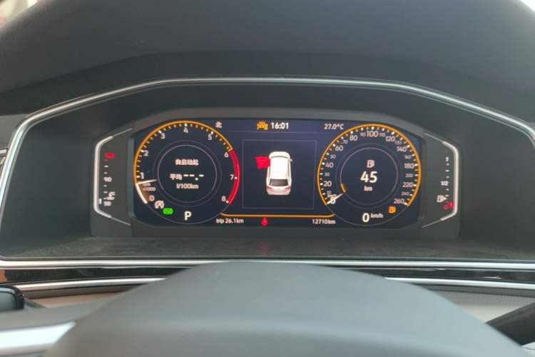 Used Volkswagen Tiguan L 2025 Model, Outstanding Version, 300TSI Automatic Two-Wheel Drive Longteng Edition Instrument Cluster