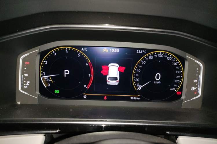 Used Volkswagen Tiguan L 2025 Model, Outstanding Version, 300TSI Automatic Two-Wheel Drive Longteng Edition Instrument Cluster
