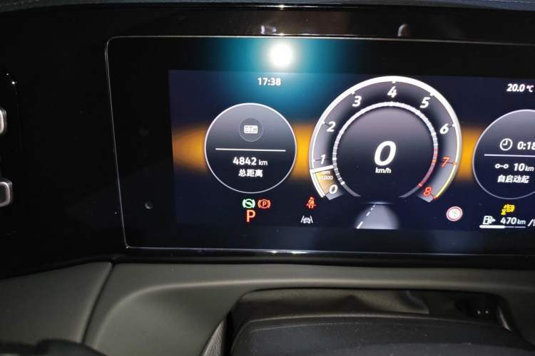 Used Volkswagen Tiguan L 2025 PRO 380TSI Two-Wheel-Drive R-Line Smart Edition Odometer Close Up