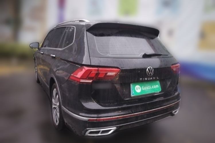 Used Volkswagen Tiguan L 2025 Model Outstanding Version 330TSI Automatic Two-Wheel Drive R-Line Longyao Edition Rear Left 45 Deg