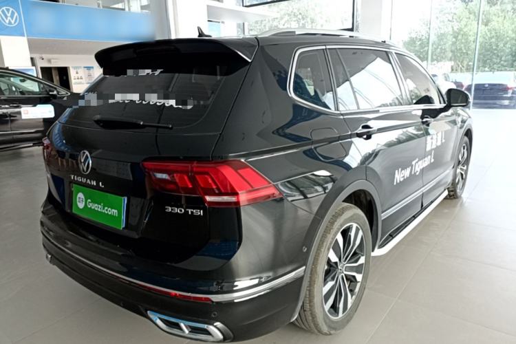 Used Volkswagen Tiguan L 2025 Model Outstanding Version 330TSI Automatic Two-Wheel Drive R-Line Longyao Edition Rear Right 45 Deg