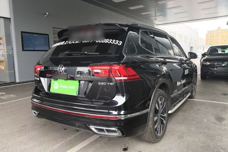 Used Volkswagen Tiguan L 2025 Model Outstanding Version 330TSI Automatic Two-Wheel Drive R-Line Longyao Edition Rear Right 45 Deg